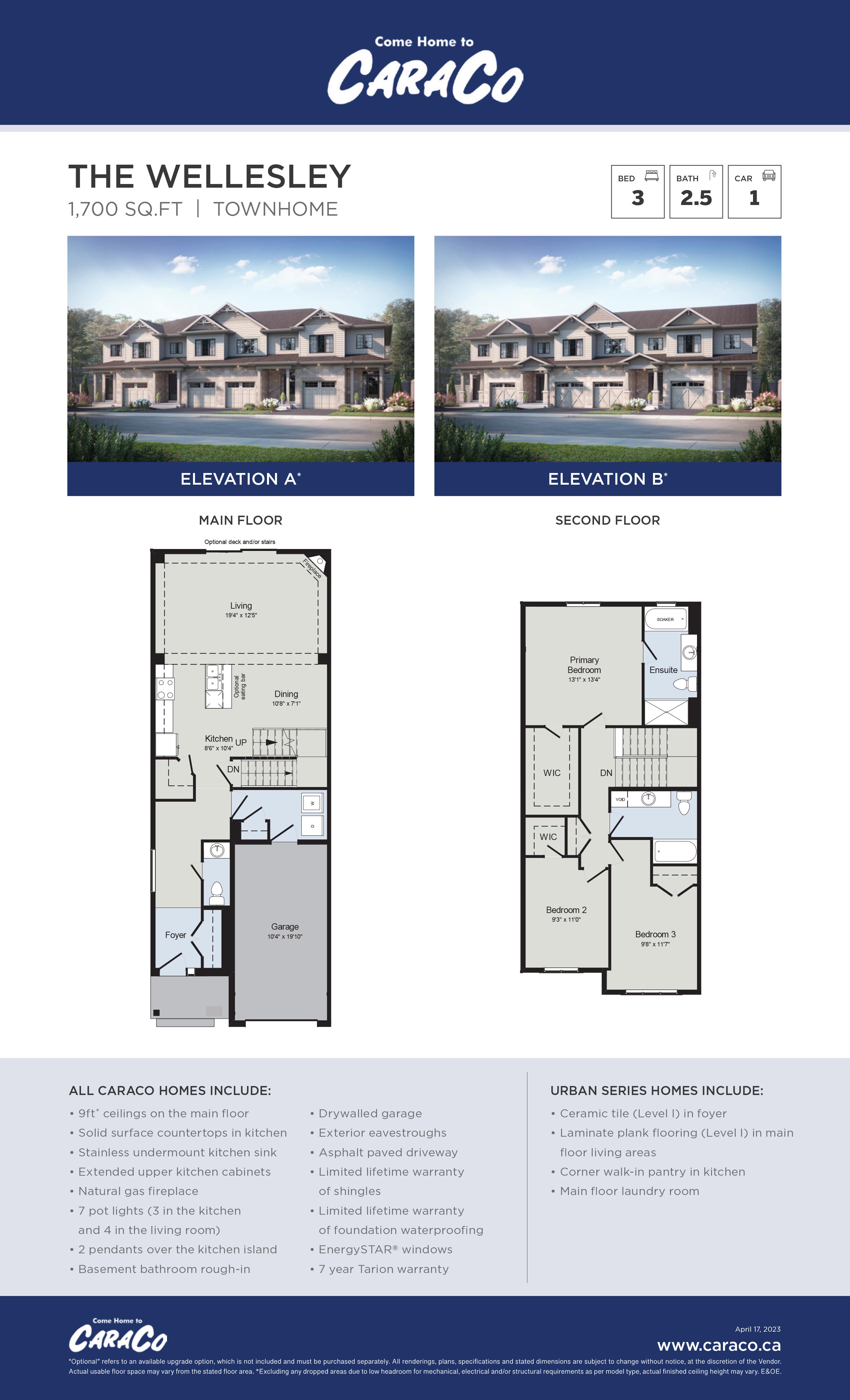The Wellesley Riverview Lot 54 CaraCo Development Corporation